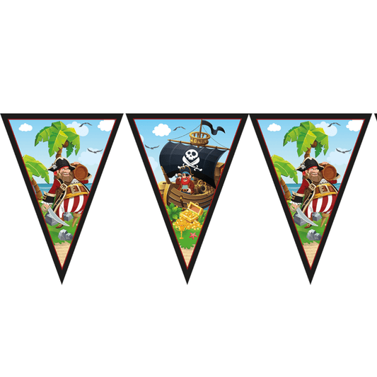 Pirates Island Flaggbanner