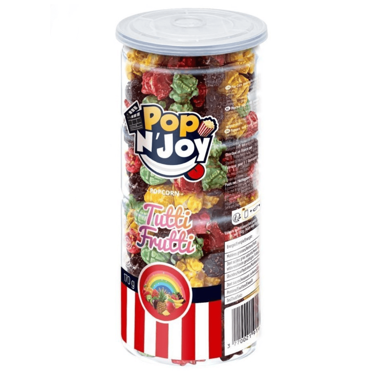 Popcorn Pop n' Joy Tutti Frutti 170g