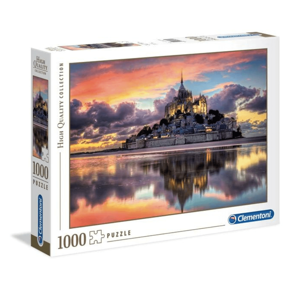 Puslespill Mont Saint-Michel, 1000 brikker