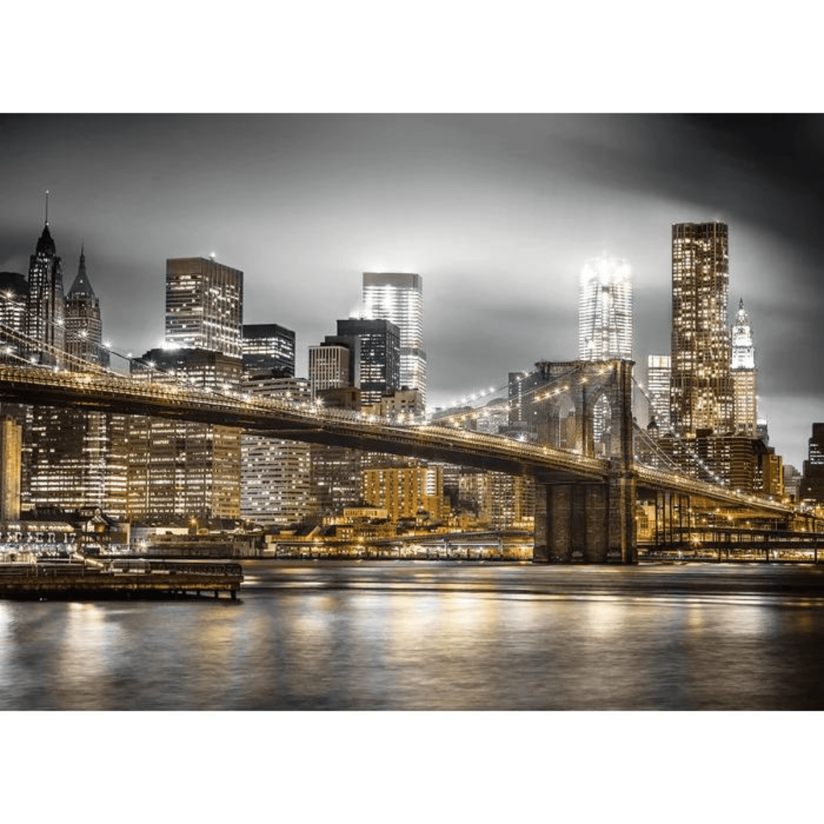 Puslespill New York Skyline, 1000 brikker