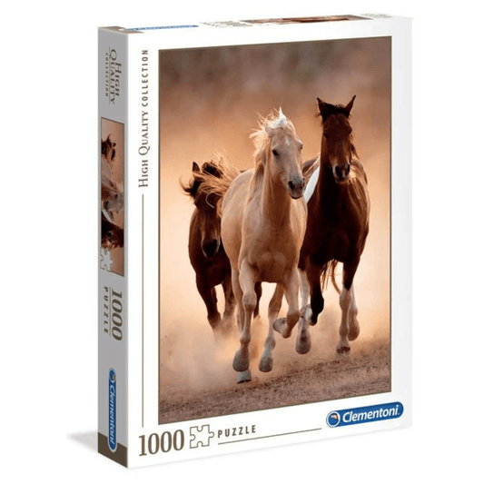 Puslespill Running Horses, 1000 brikker