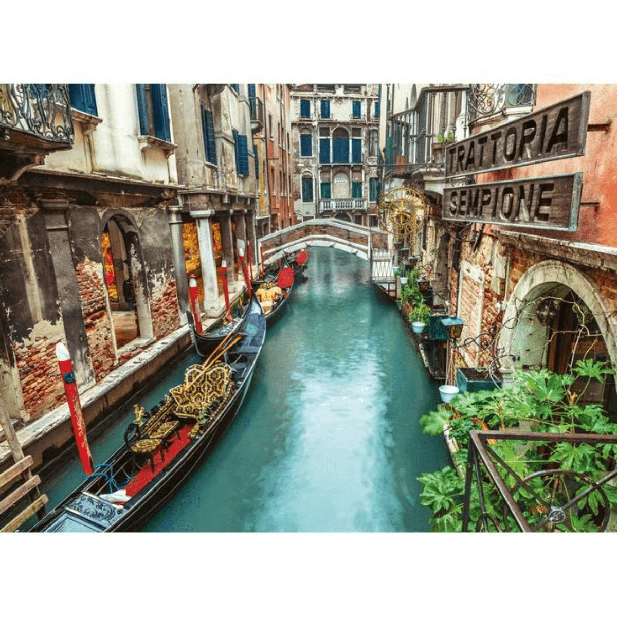 Puslespill Venice Canal, 1000 brikker