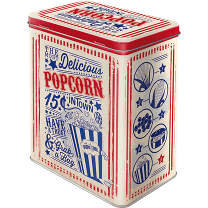 Retroboks- Delicious Popcorn