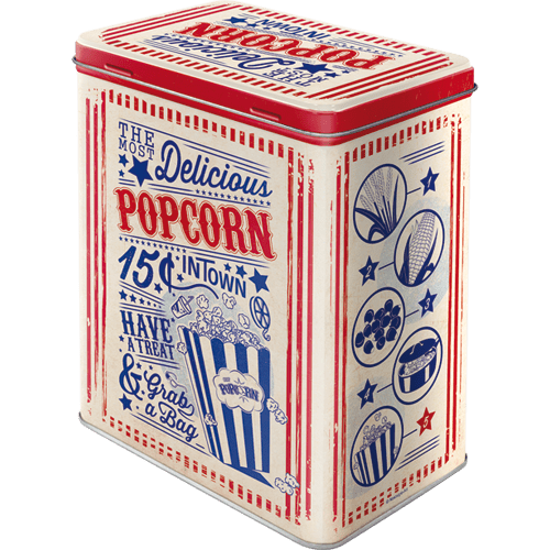 Retroboks- Delicious Popcorn