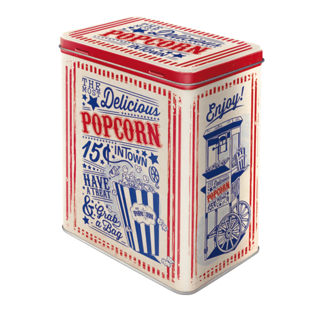 Retroboks- Delicious Popcorn
