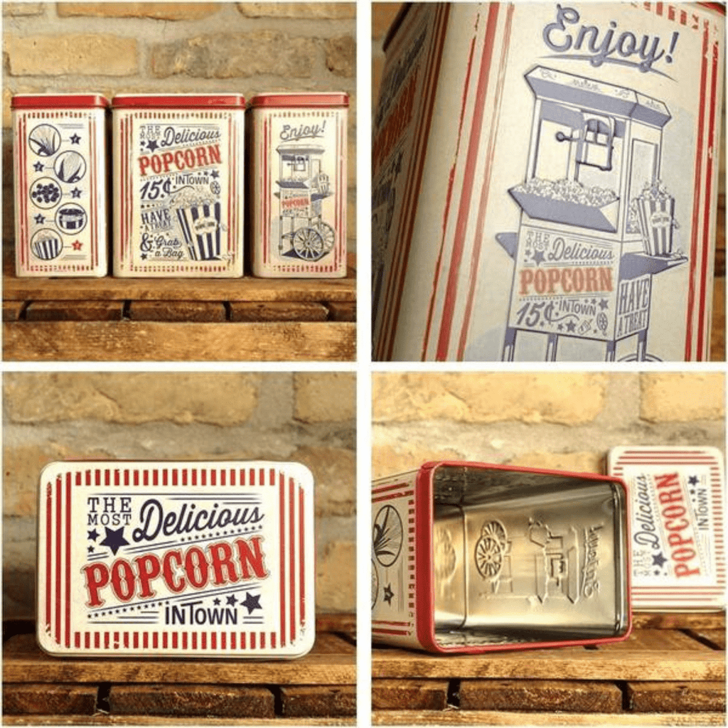 Retroboks- Delicious Popcorn