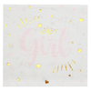 Servietter Baby Girl, 20 stk