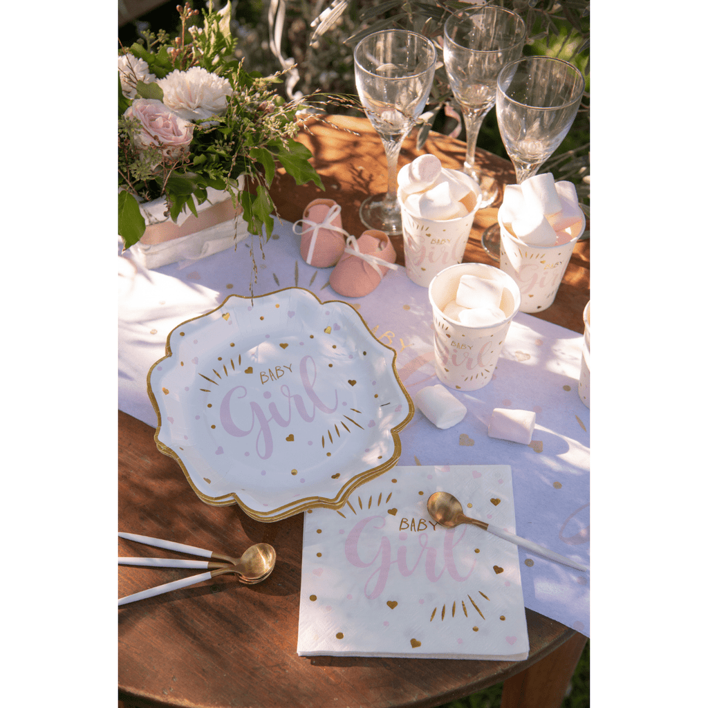 Servietter Baby Girl, 20 stk