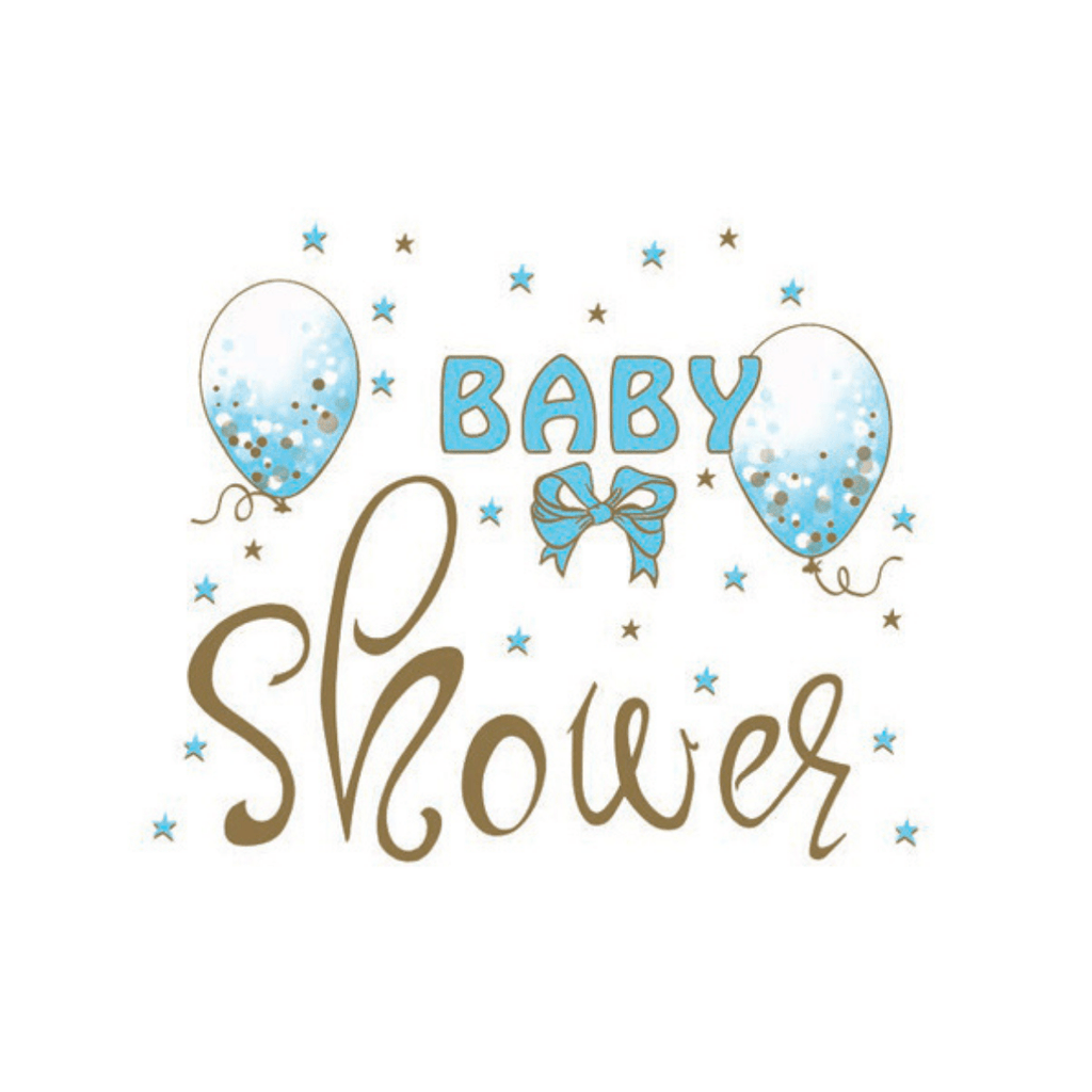 Servietter- Baby Shower Blå