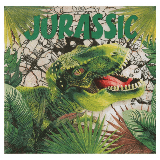 Servietter Dinosaur Jurassic, 20stk