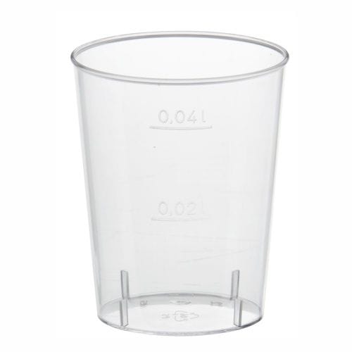 Shotglass i plast 40pk
