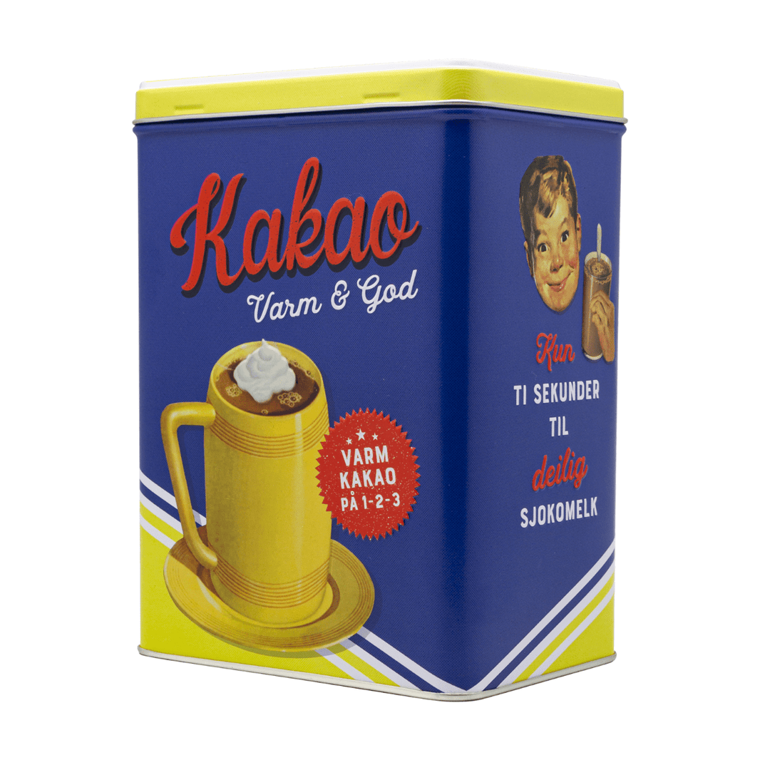 Sjokoladepulver boks