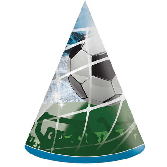 Soccer Fans Festhatt 6 stk