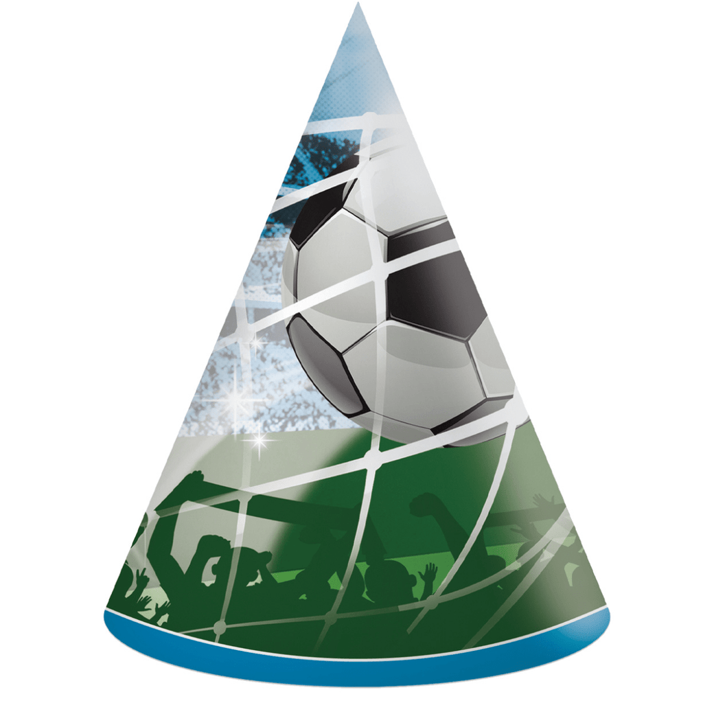 Soccer Fans Festhatt 6 stk