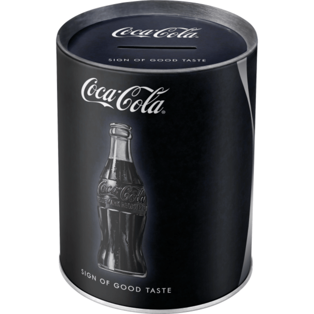 Sparebøsse- Coca-Cola Sign Of Good Taste