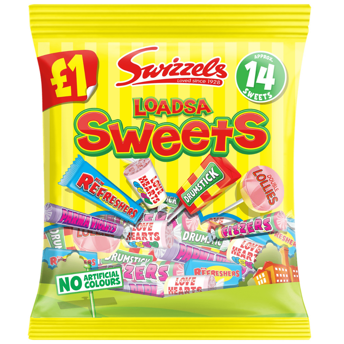 Swizzels Loadsa Sweets 14 stk, 135g