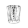Telysholder i glass - Sølv