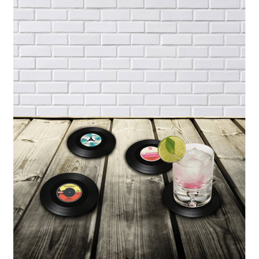 Vinyl bordbrikker, 4 stk