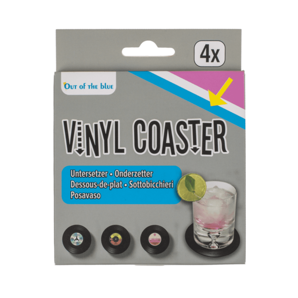 Vinyl bordbrikker, 4 stk