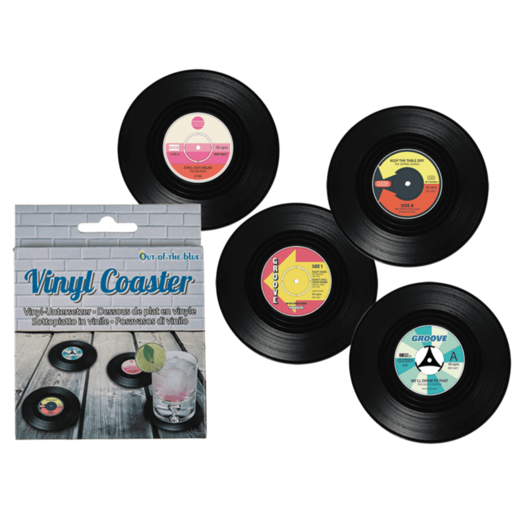 Vinyl bordbrikker, 4 stk