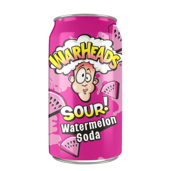 Warheads Sour Watermelon Soda 355 ml