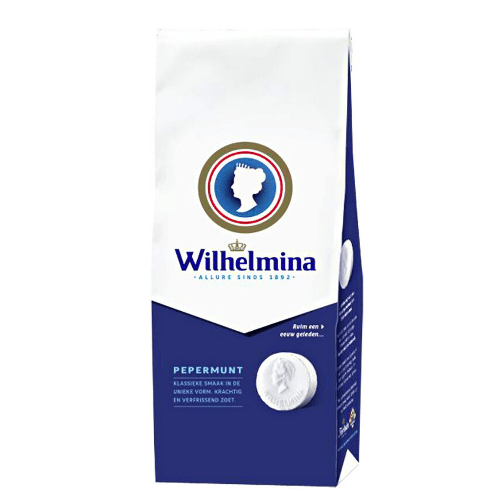 Wilhelmina Peppermyntedrops 200g