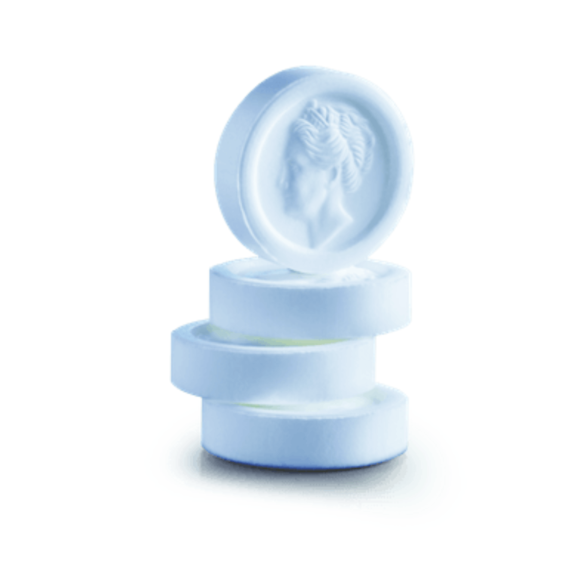 Wilhelmina Peppermyntedrops i eske, 100g
