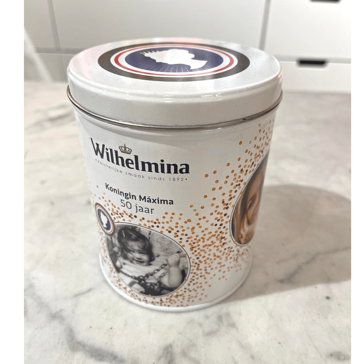 Wilhelmina Peppermyntedrops på boks 500g